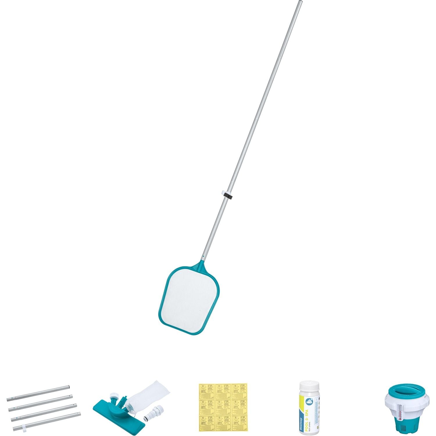 BESTWAY - Set di accessori per la pulizia della piscina AquaClear Deluxe